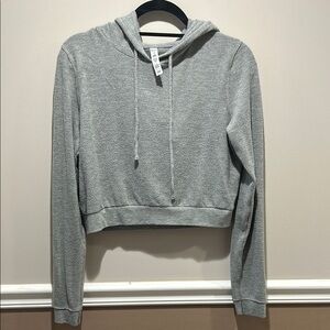 alo Gray Women's Hoodie Top